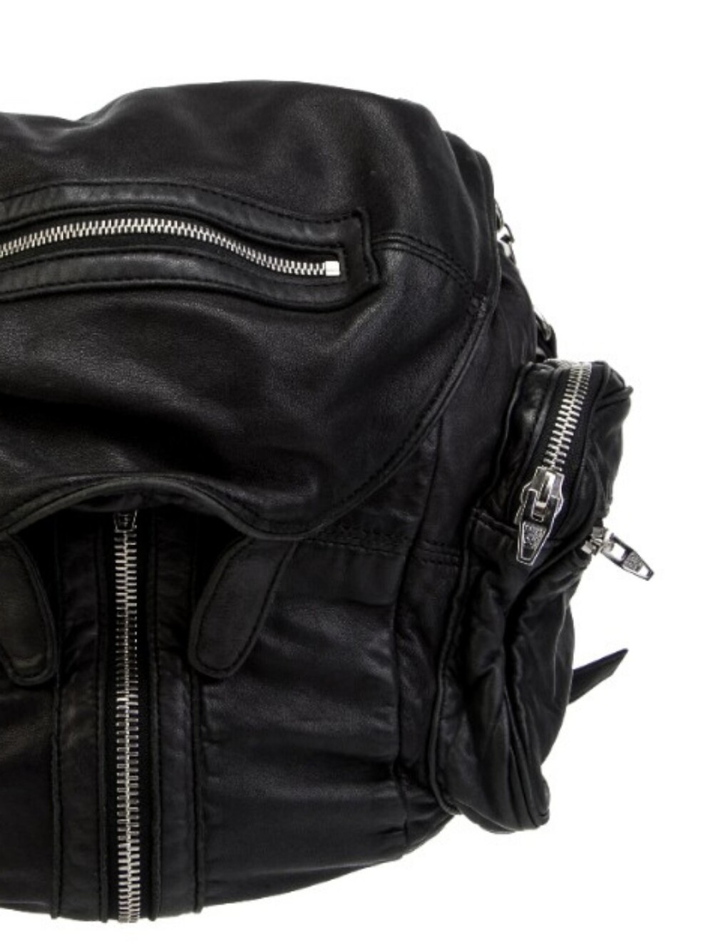 Alexander Wang Black Leather Marti Converible Backpack - Picture 5 of 15